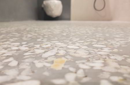 полы терраццо ванна фото